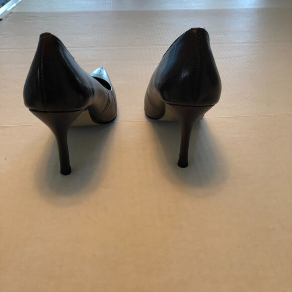 Ann Kristal Women Brown Heels Shoes Size 7.5 - 7 1/2 High Heels - Picture 7 of 9